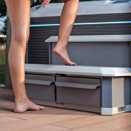 Гидромассажный спа-бассейн Wellis Lugano Life Premium