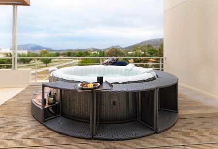 MSpa C-OM062 СПА-бассейн 204х70см "Ottoman" 930л, круглый, аэромассаж