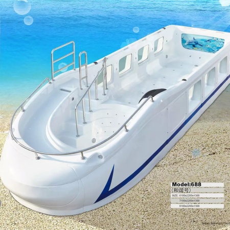 Детский плавательный спа-бассейн Bigeer Корабль BG-688