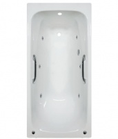 Ванна Jacob Delafon Melanie 160x70 с гидромассажем