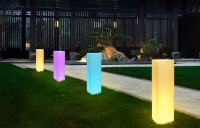 Светильник Колонна 30х30 питание от сети 220В, RGB